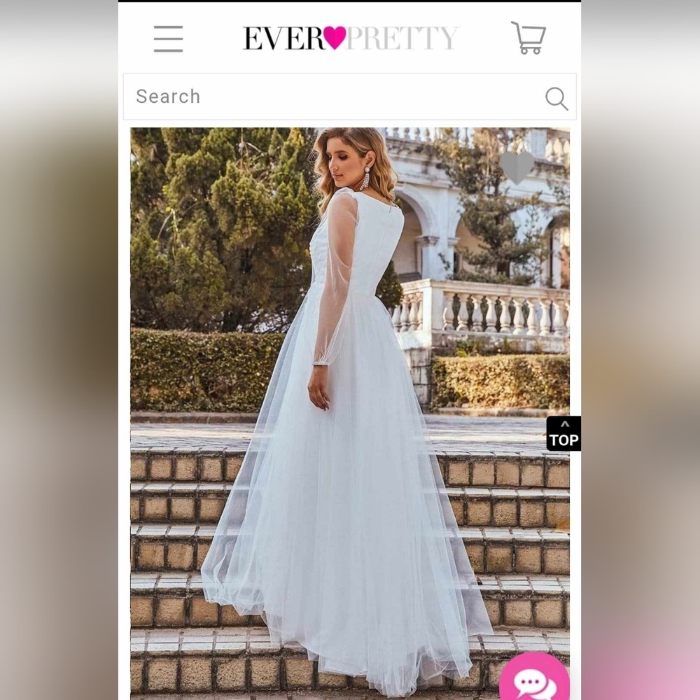 🎀CLEARANCE SALE🎀BRAND NEW EVER-PRETTY BRIDAL WEDDING DRESS